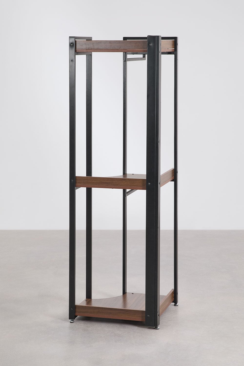 Armoire d'angle ouverte en acier et MDF Ariaster, image de la galerie 4