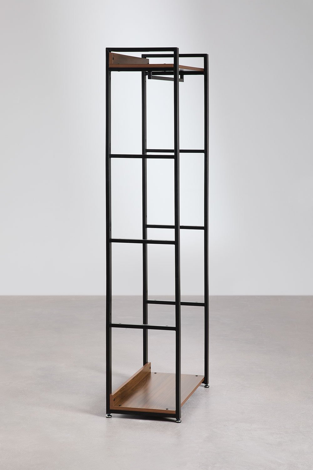 Porte-manteau en acier et MDF Ariaster, image de la galerie 3