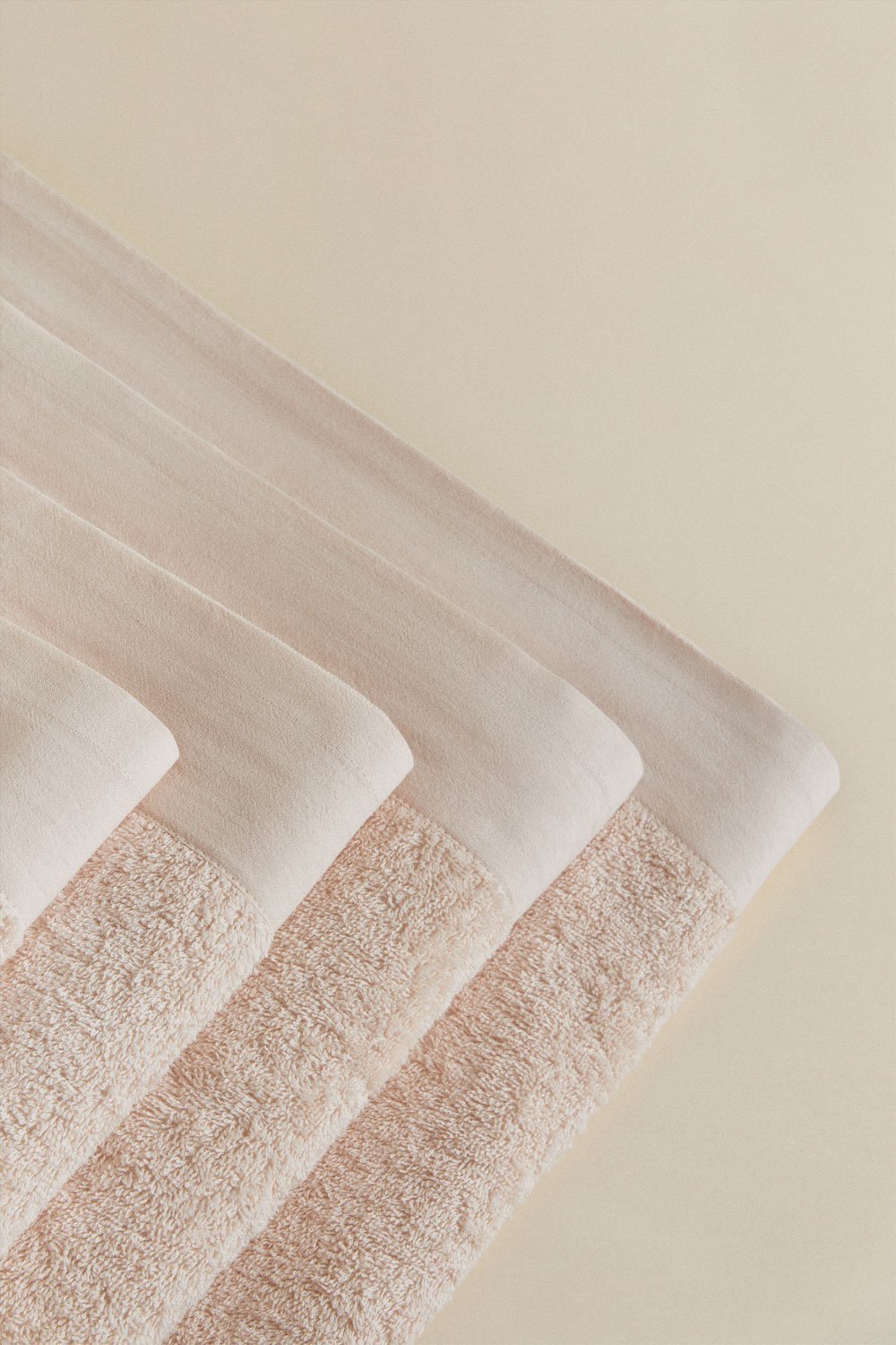 Serviette en coton et lin Markel, image de la galerie 3