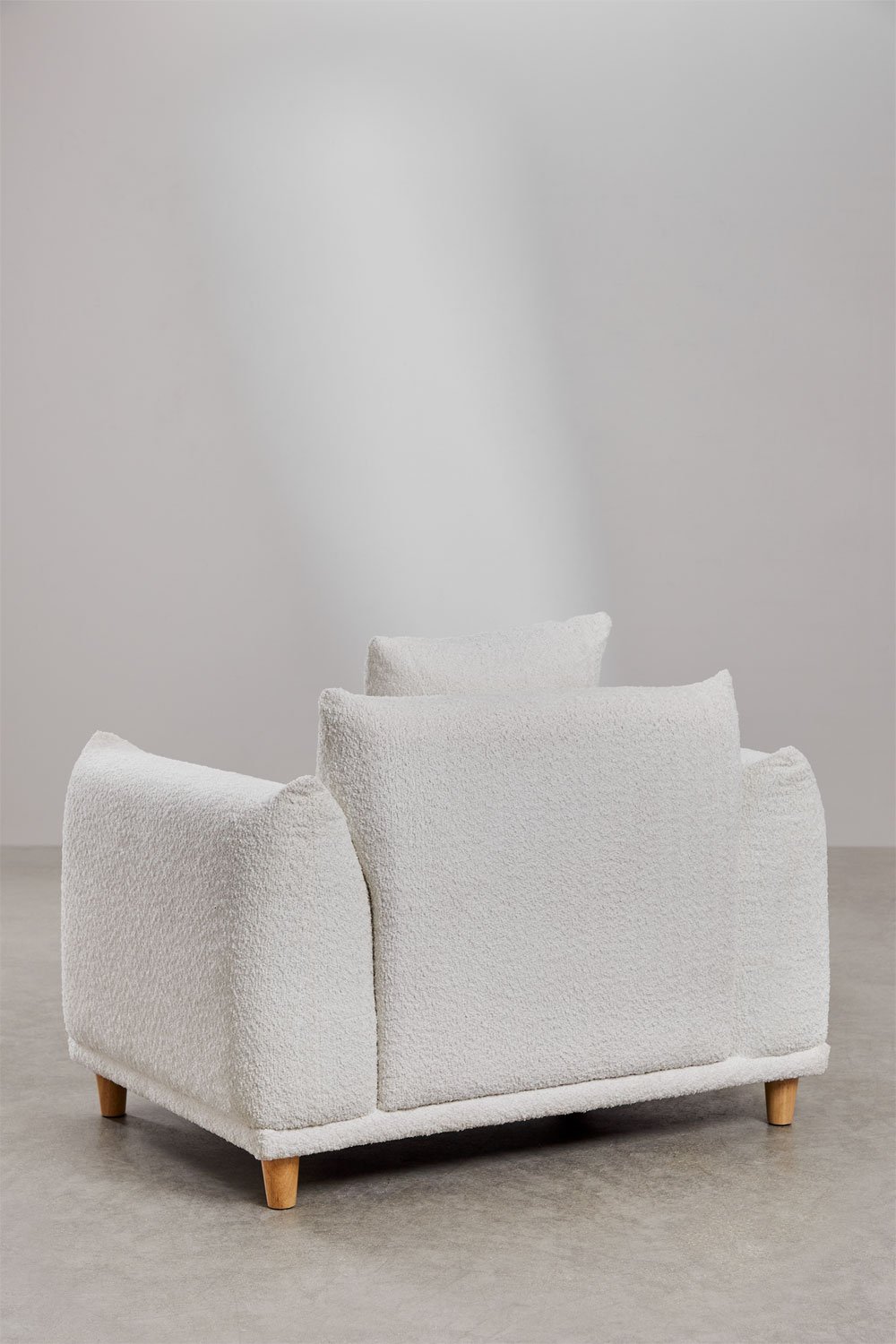 Fauteuil en bouclé Eracli, image de la galerie 6