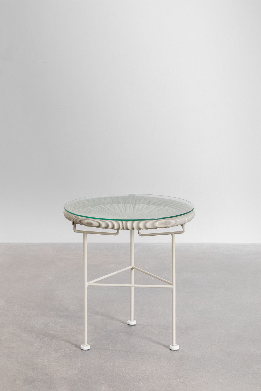 2 Chaises De Jardin En Rotin Synthétique Abician - Empilables Avec Accoudoirs - Pour Terrasse Et Balcon