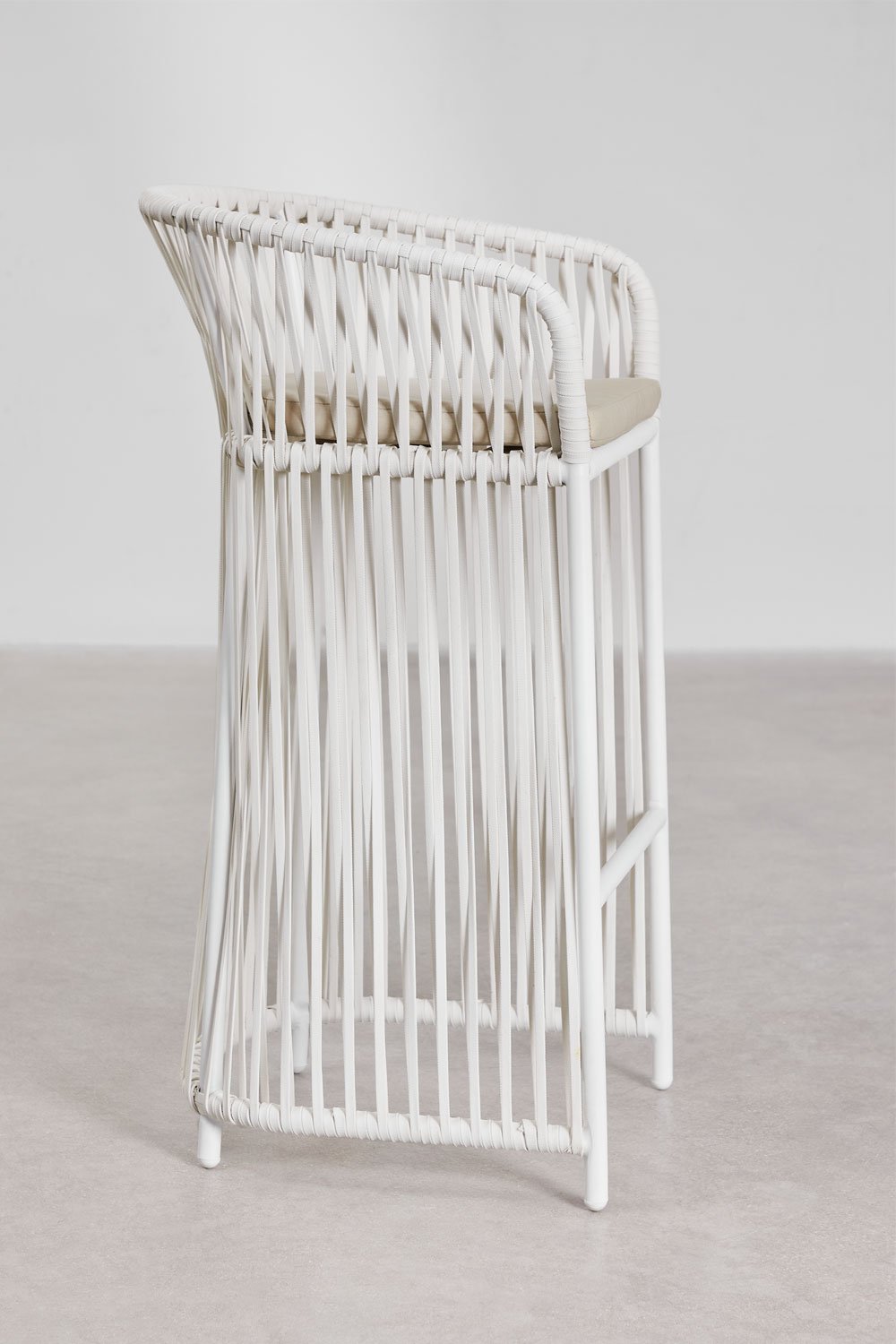 Lot de 4 tabourets hauts de jardin Sophie , image de la galerie 2