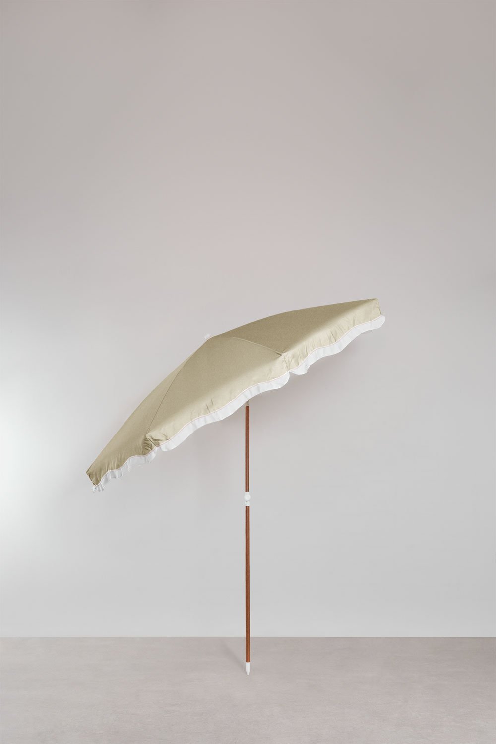 Parasol Jarko Ø230 cm en tissu et acier, image de la galerie 3
