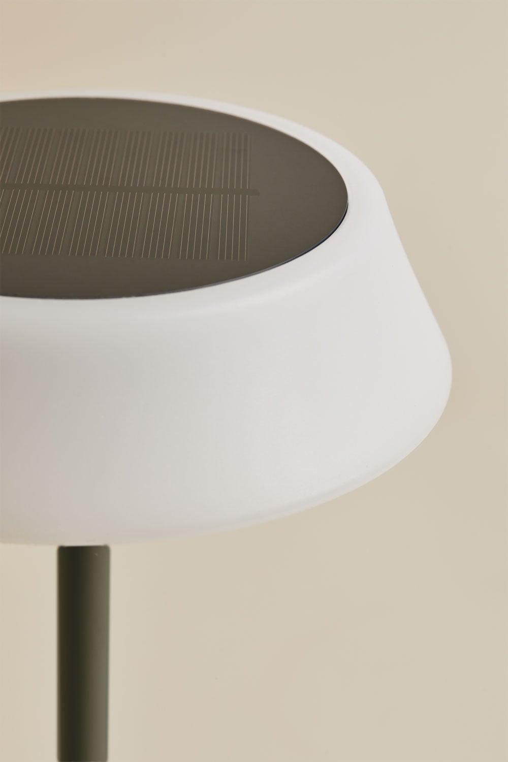 Lampe de table solaire LED sans fil pour extérieur en polyéthylène et fer Ulenia, image de la galerie 4
