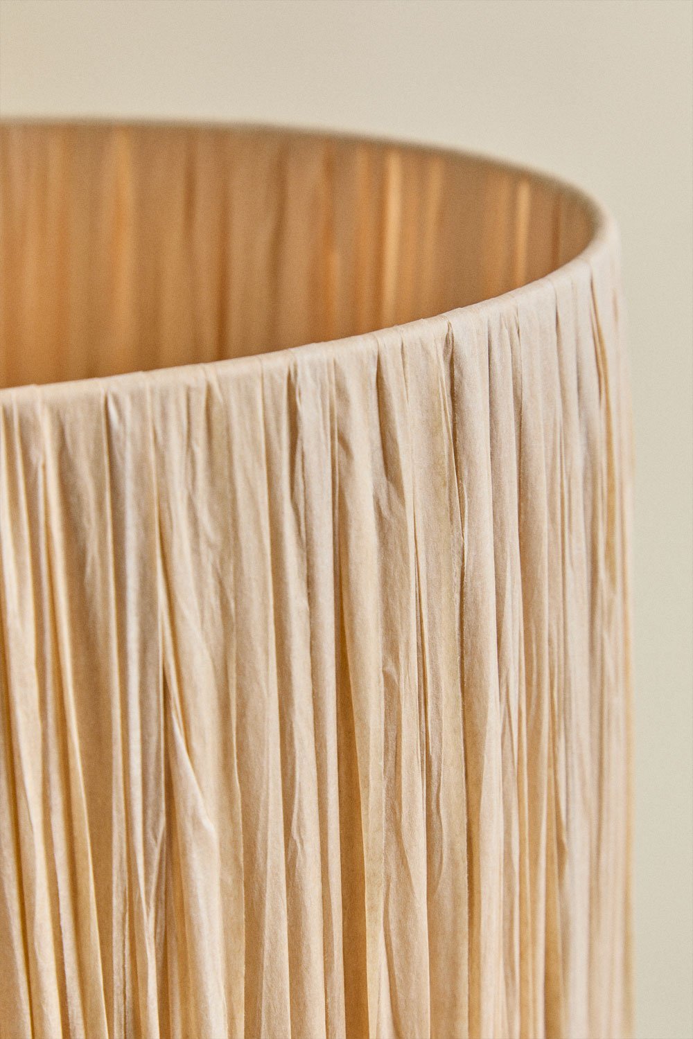 Lampe de table en grès et raphia d'Arendal, image de la galerie 4