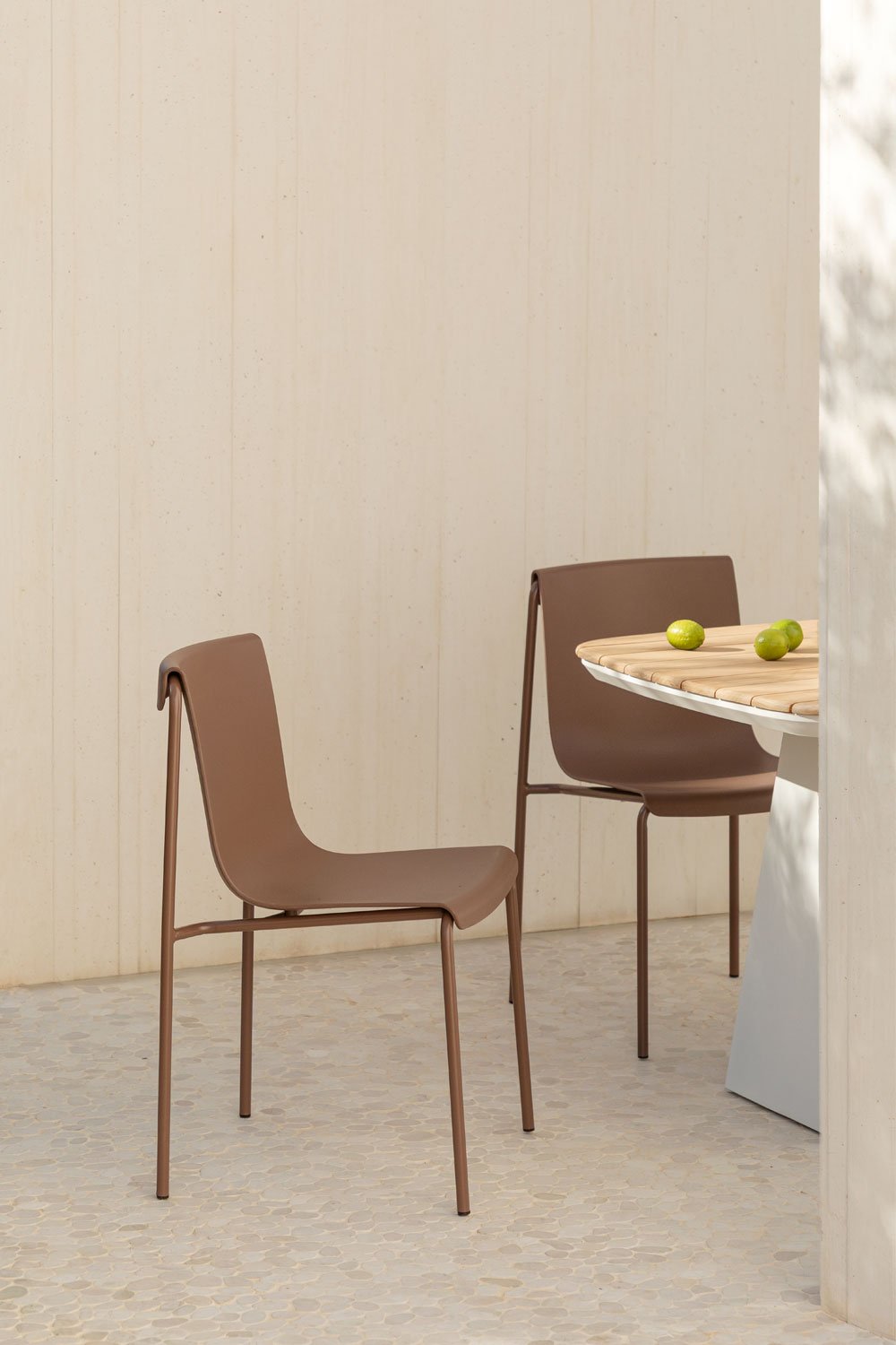 Chaise de jardin en polypropylène Ismène, image de la galerie 1
