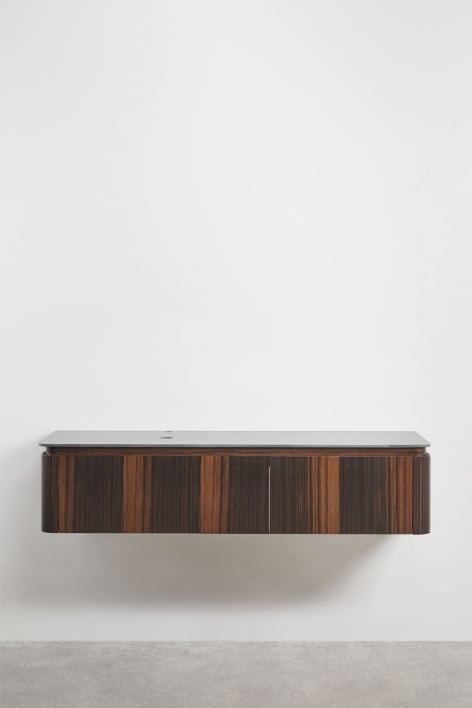 Ensemble de meubles de salle de bain en bois Lavena