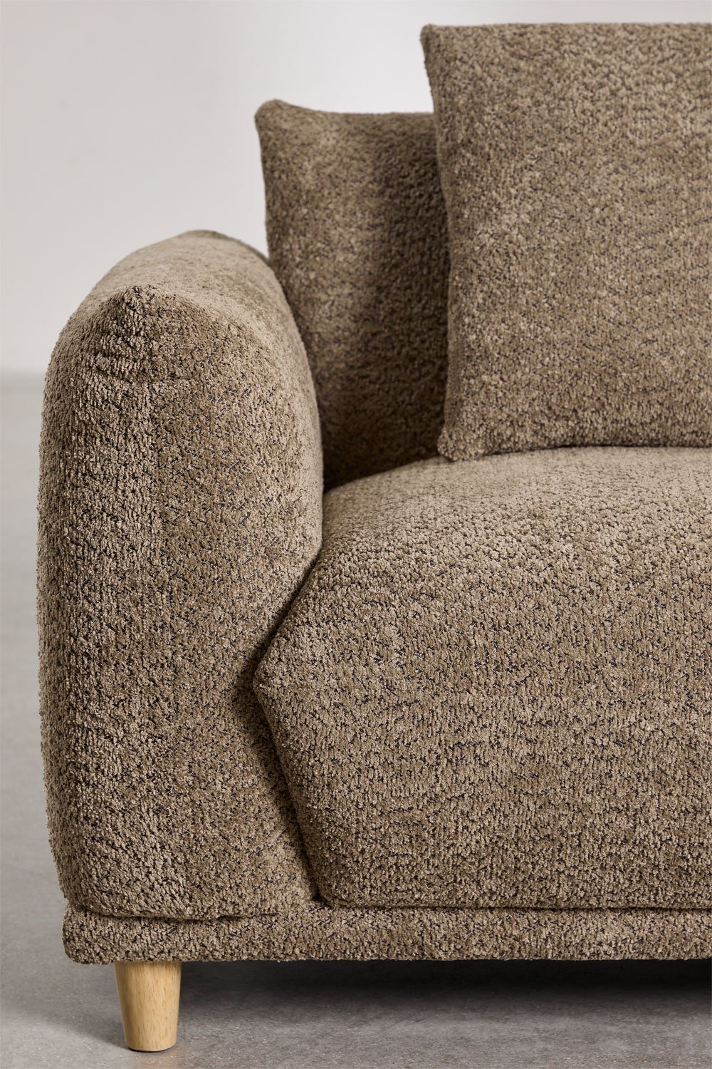 Pack de 2 sillones en bouclé Eracli, image de la galerie 5