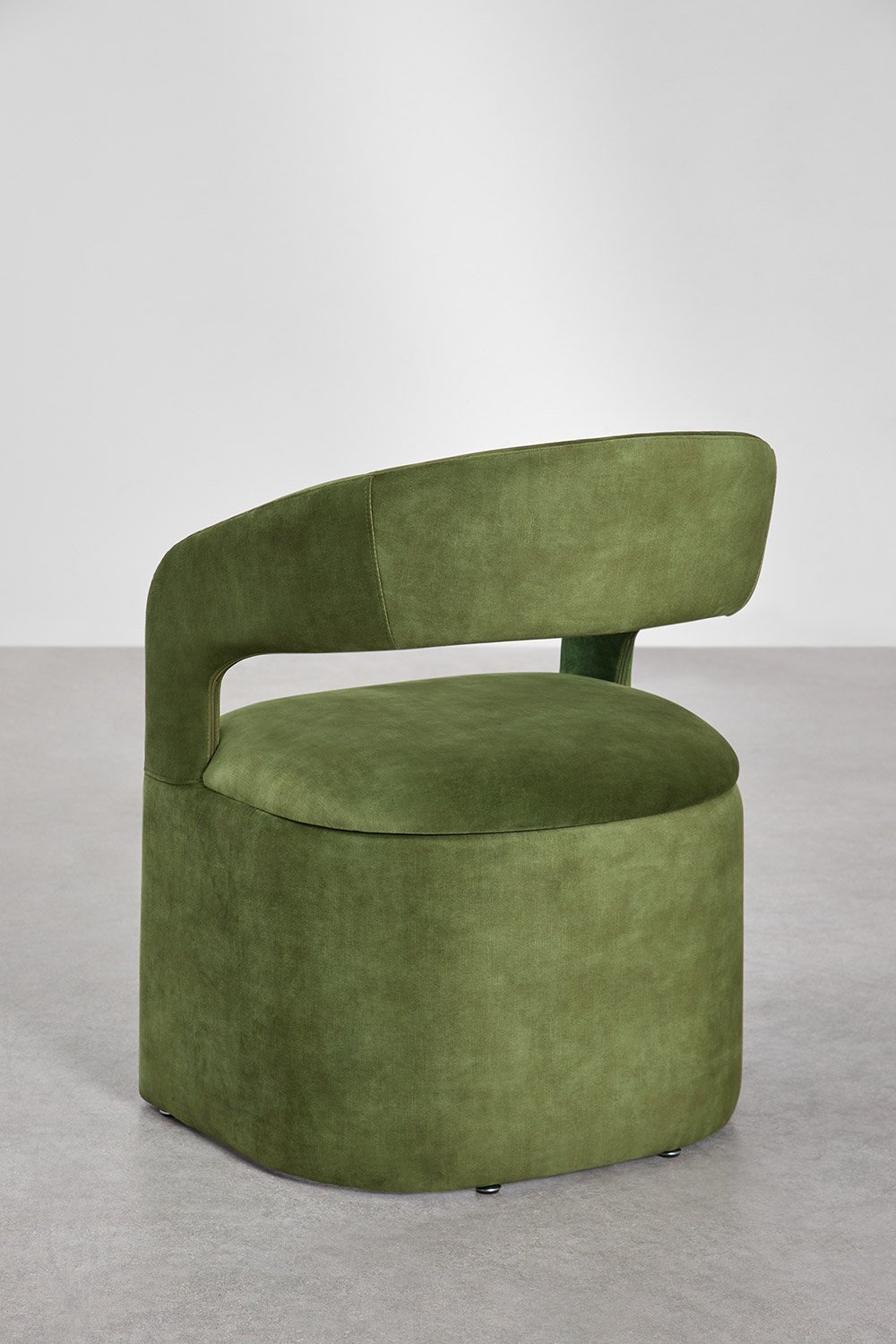 Chaise de salle à manger rembourrée Jules avec accoudoirs, image de la galerie 5