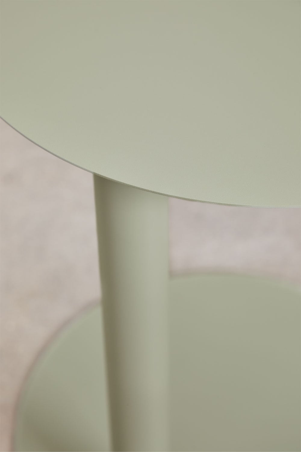 Table d'appoint ronde Ø40 cm en acier Yannik, image de la galerie 4