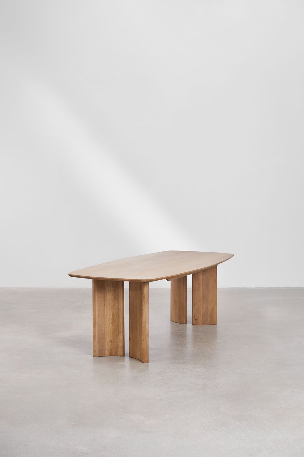 Table de salle à manger rectangulaire en bois de manguier Sidney, image de la galerie 3