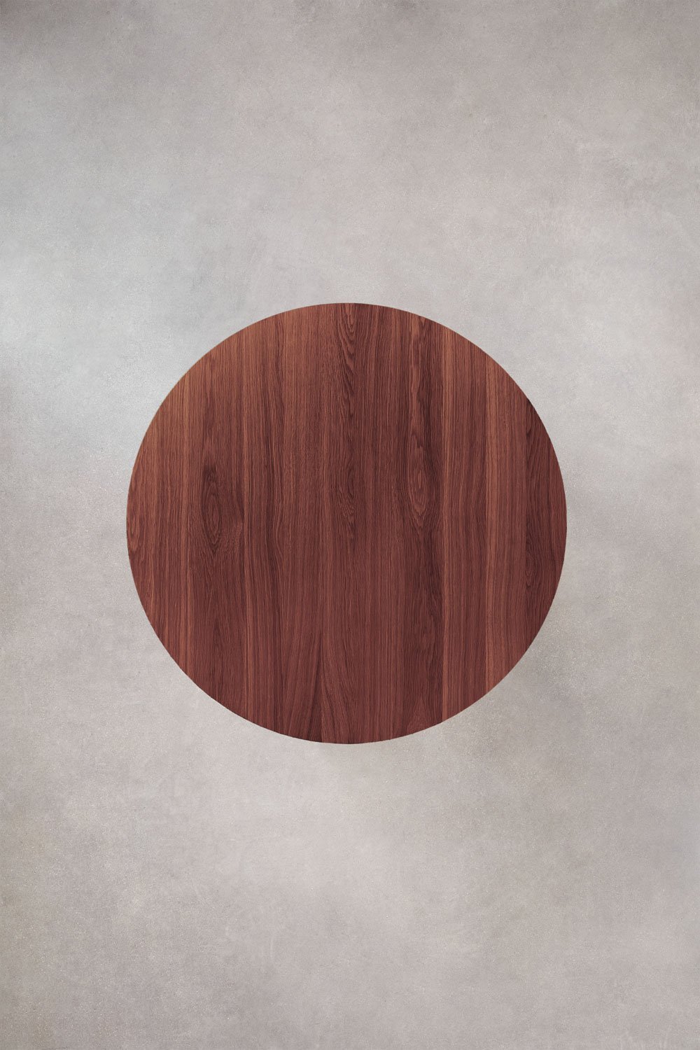 Table de salle à manger ronde Ø110 cm en MDF Munden, image de la galerie 8