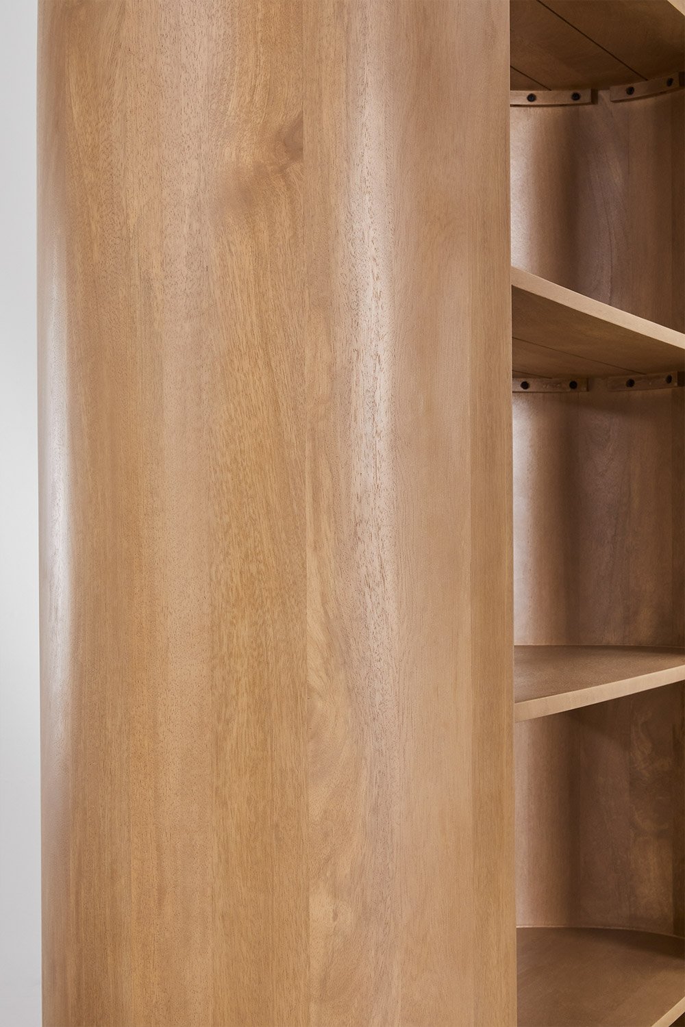 Étagère 110x190 cm à 6 étagères en bois de manguier Sidney, image de la galerie 6