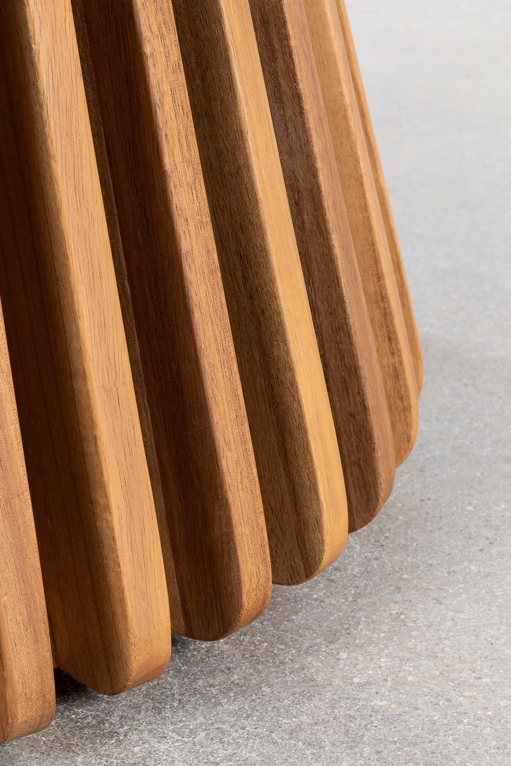 Table de jardin ovale 200x110 cm en bois d'acacia Mura, image de la galerie 6