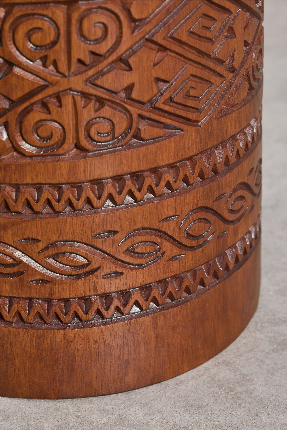 Pied de parasol rond 35Ø cm en bois Ainsa, image de la galerie 6