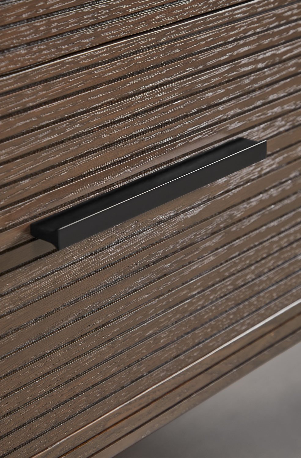 Ensemble de meuble de salle de bain en bois avec lavabo intégré Misene, image de la galerie 8