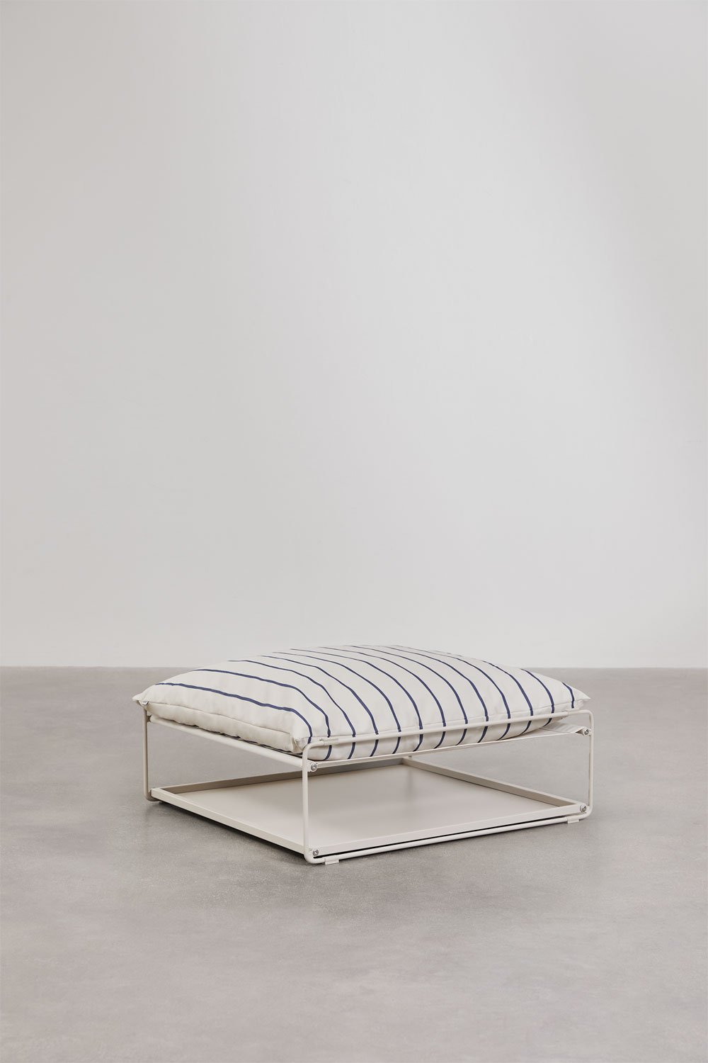 Canapé modulaire de jardin 3 pièces avec pouf convertible Amaro, image de la galerie 7