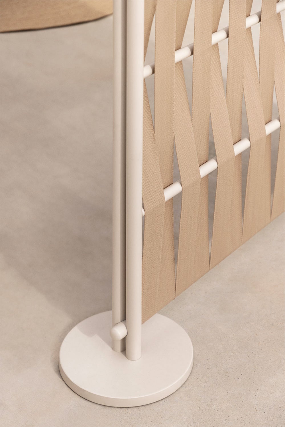 Lot de 2 paravents de jardin en aluminium et corde Tunas, image de la galerie 2