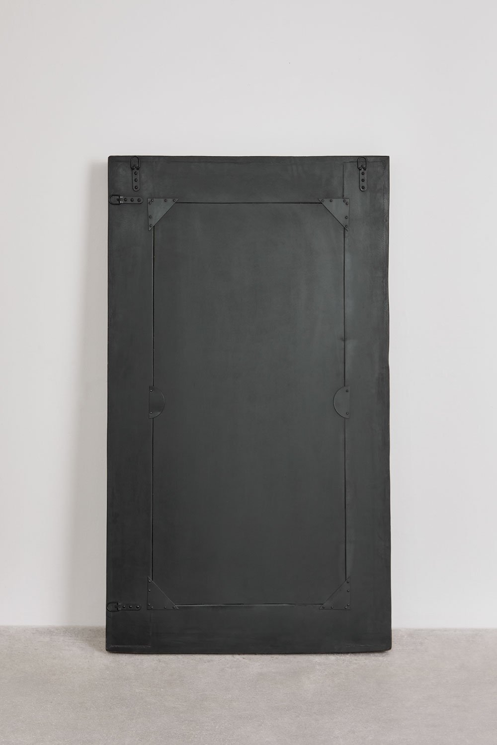 Miroir mural rectangulaire en bois recyclé Juvira, image de la galerie 7