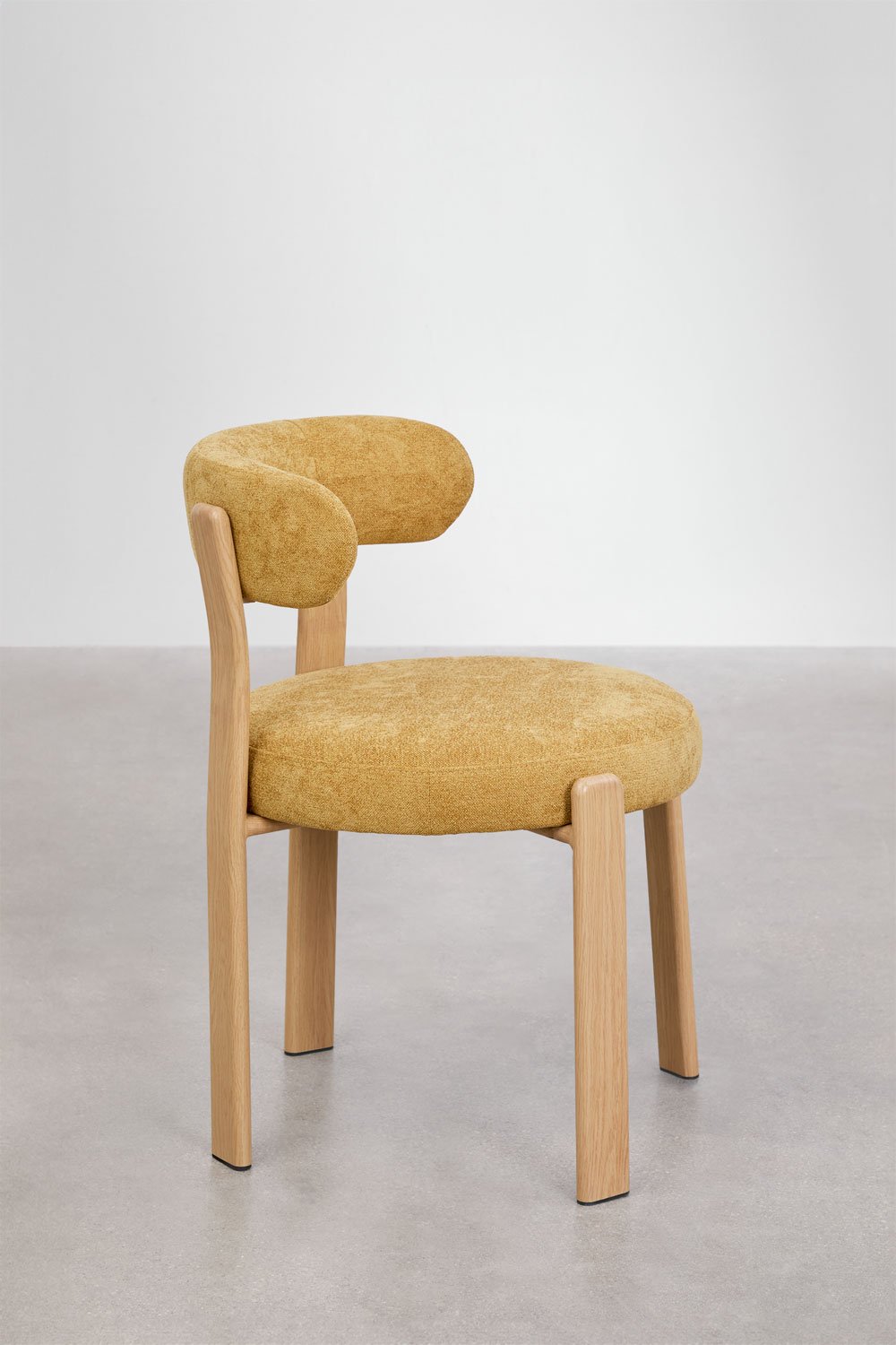 Pack de 2 chaises de salle à manger rembourrées et en fer Jolie, image de la galerie 4