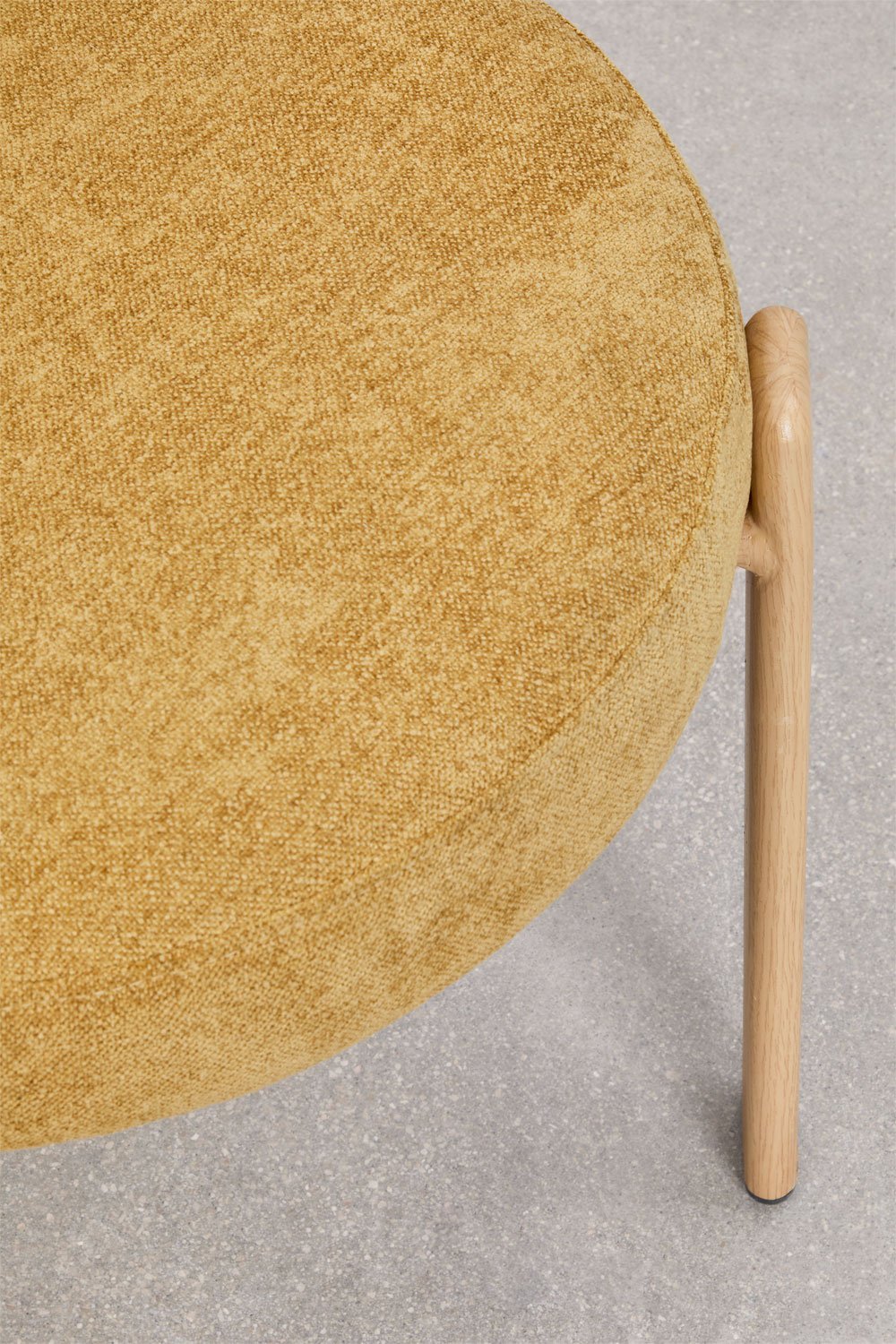 Pack de 2 chaises de salle à manger rembourrées et en fer Jolie, image de la galerie 7