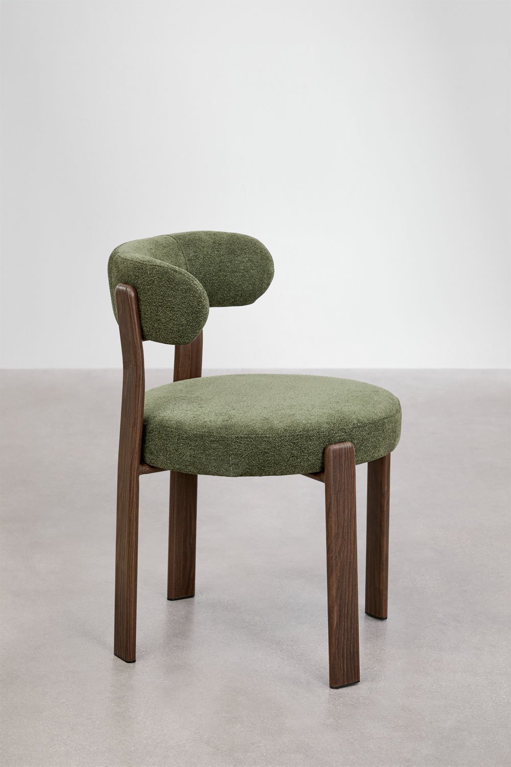 Pack de 2 chaises de salle à manger rembourrées et en fer Jolie, image de la galerie 5