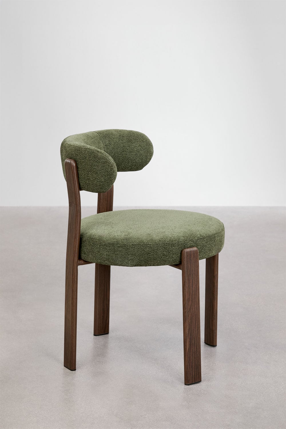 Pack de 4 chaises de salle à manger rembourrées et en fer Jolie, image de la galerie 5