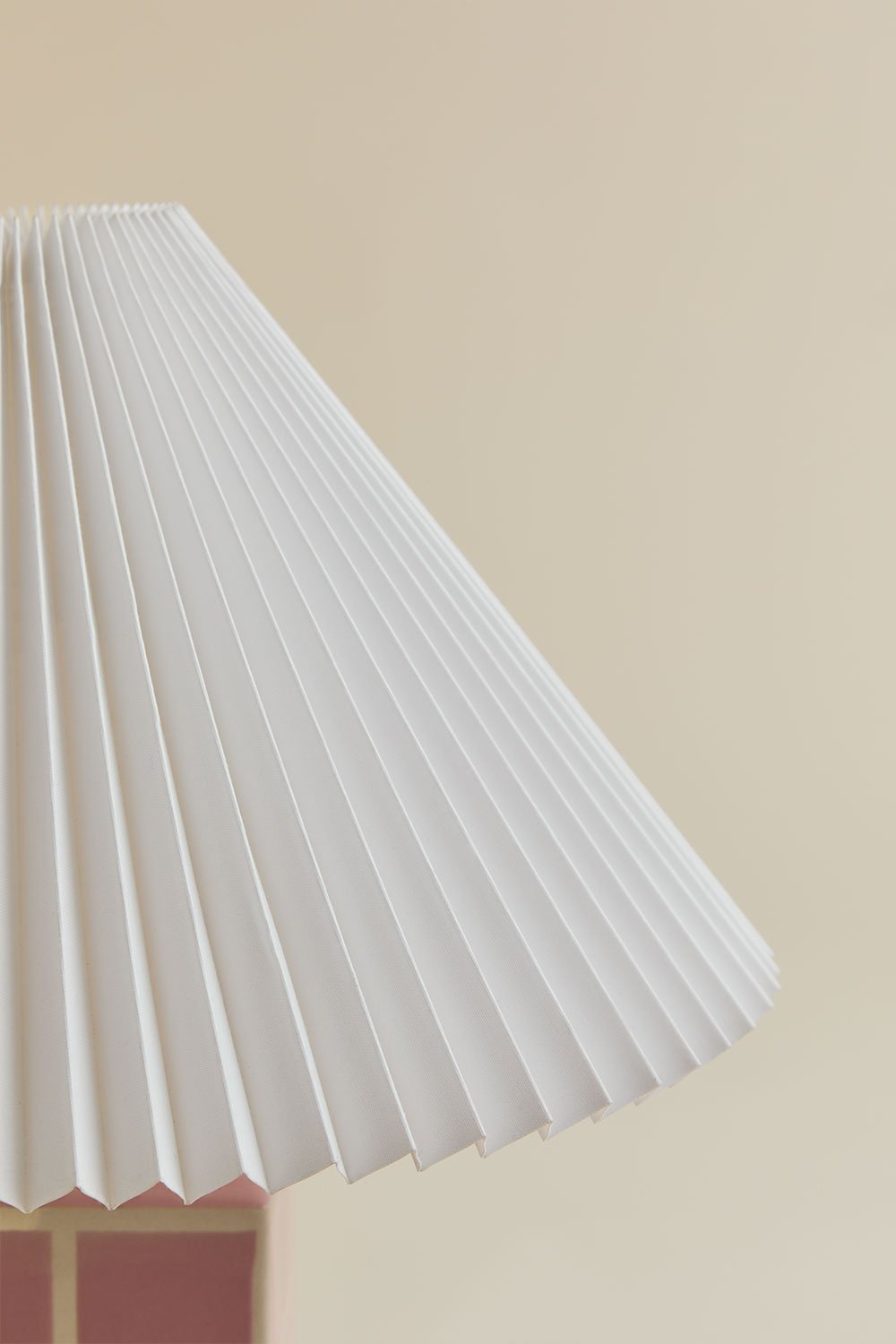 Lampe de table en grès et lin Troms, image de la galerie 4