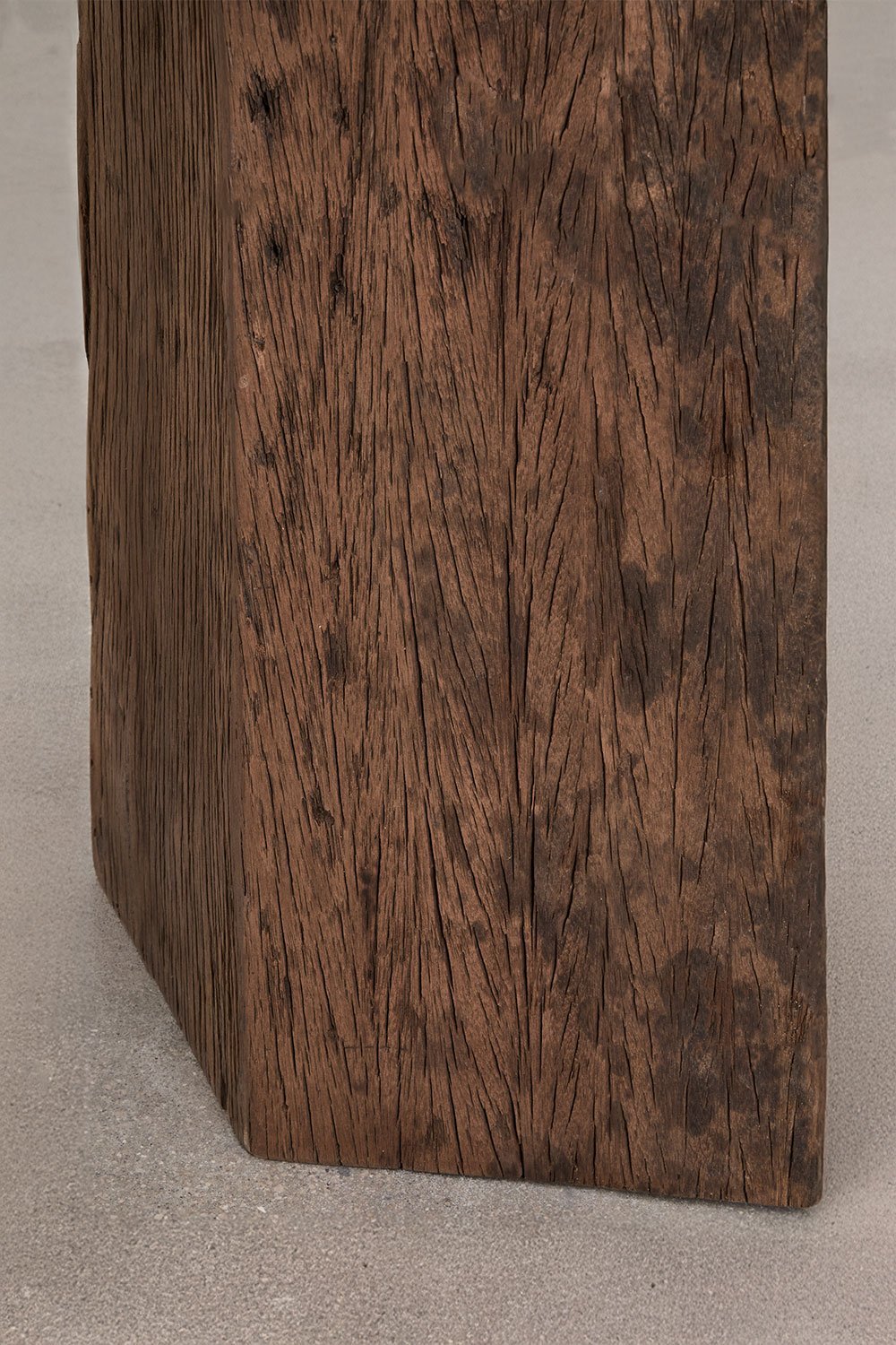 Console d'entrée 150x35 cm en bois recyclé Juvira, image de la galerie 7
