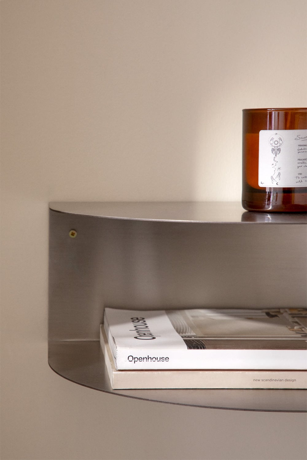 Pack de 2 tables de chevet flottantes en acier Taifa, image de la galerie 2