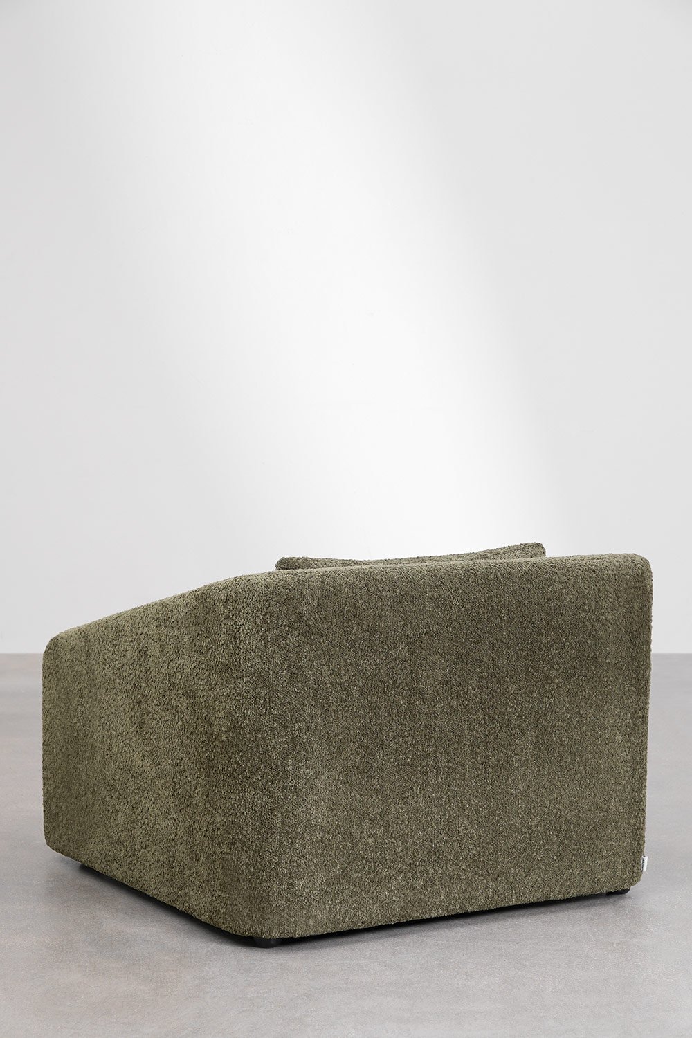 Fauteuil-lit en tissu bouclé Dalila, image de la galerie 7