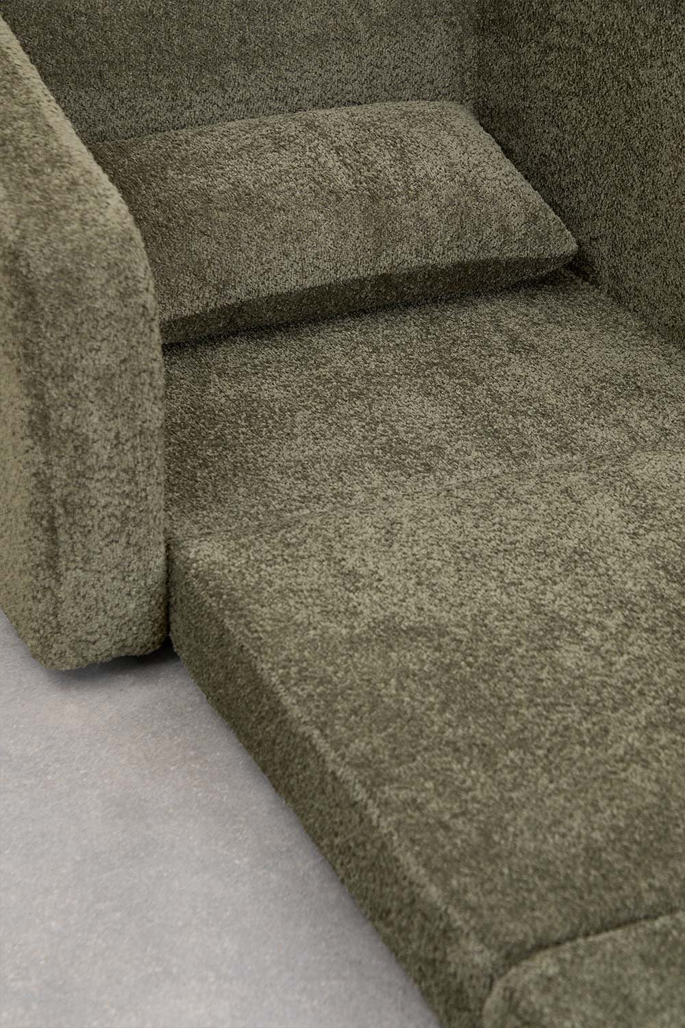 Fauteuil-lit en tissu bouclé Dalila, image de la galerie 10