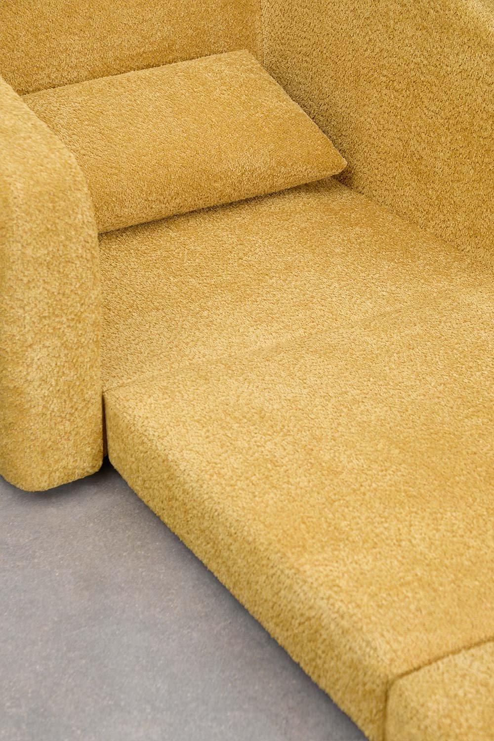 Fauteuil-lit en tissu bouclé Dalila, image de la galerie 10