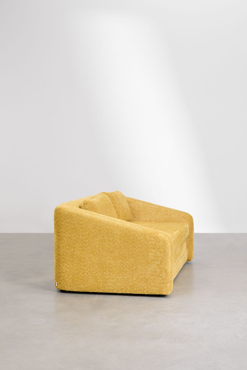 Canapé lit Dalila 2 places en tissu bouclé, image de la galerie 5