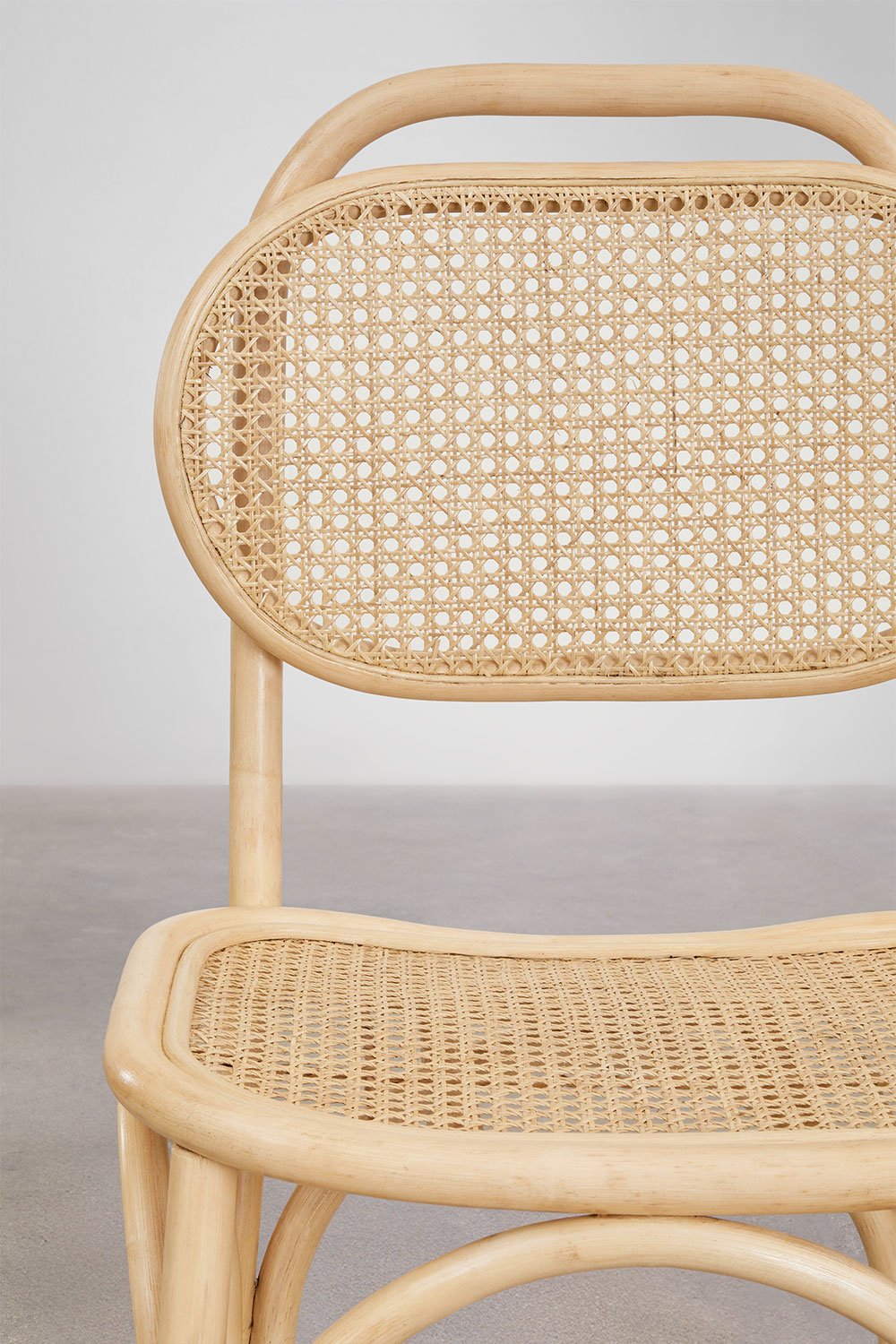 Tabouret haut de jardin en rotin California ↑65 cm, image de la galerie 4