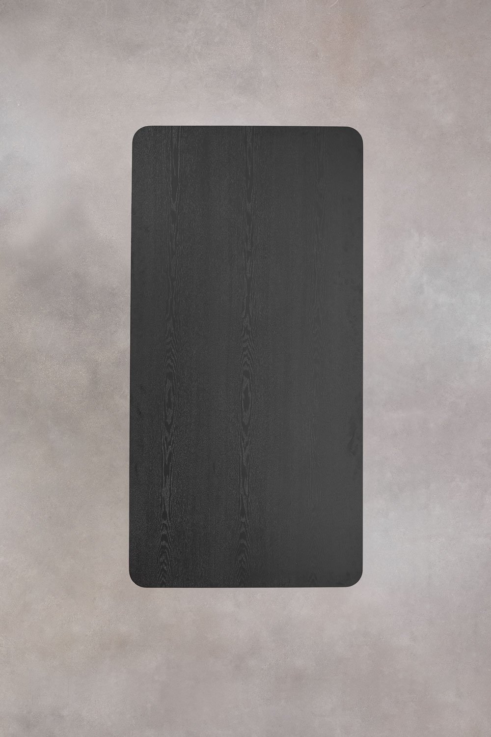 Table à manger rectangulaire en MDF et acier inoxydable Tento, image de la galerie 7