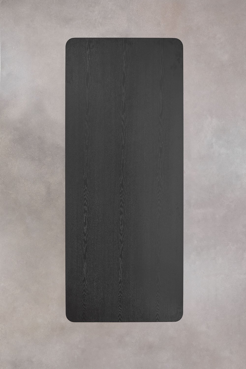 Table à manger rectangulaire en MDF et acier inoxydable Tento, image de la galerie 8