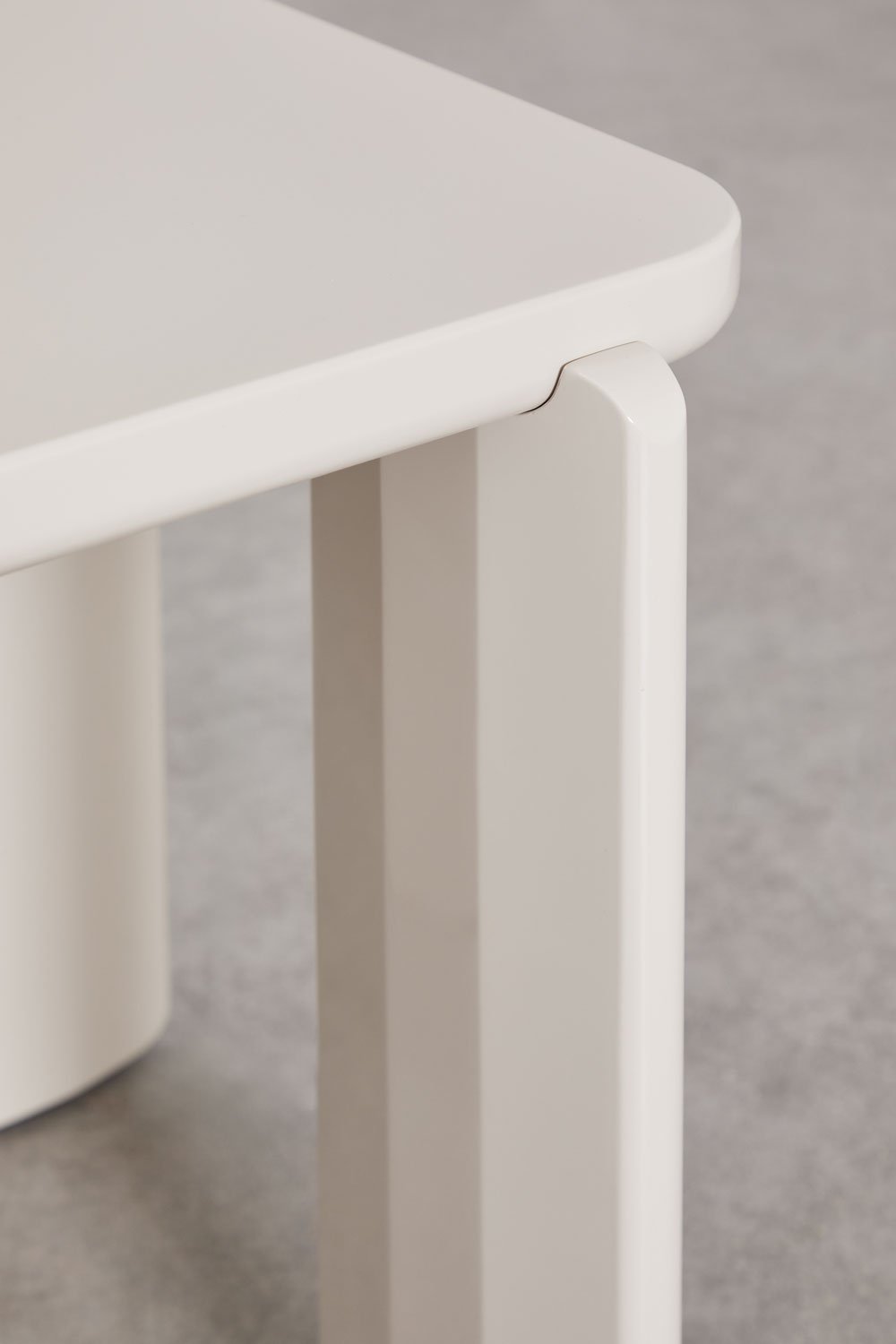 Table d'appoint carrée 50x50 cm en MDF Genève, image de la galerie 4