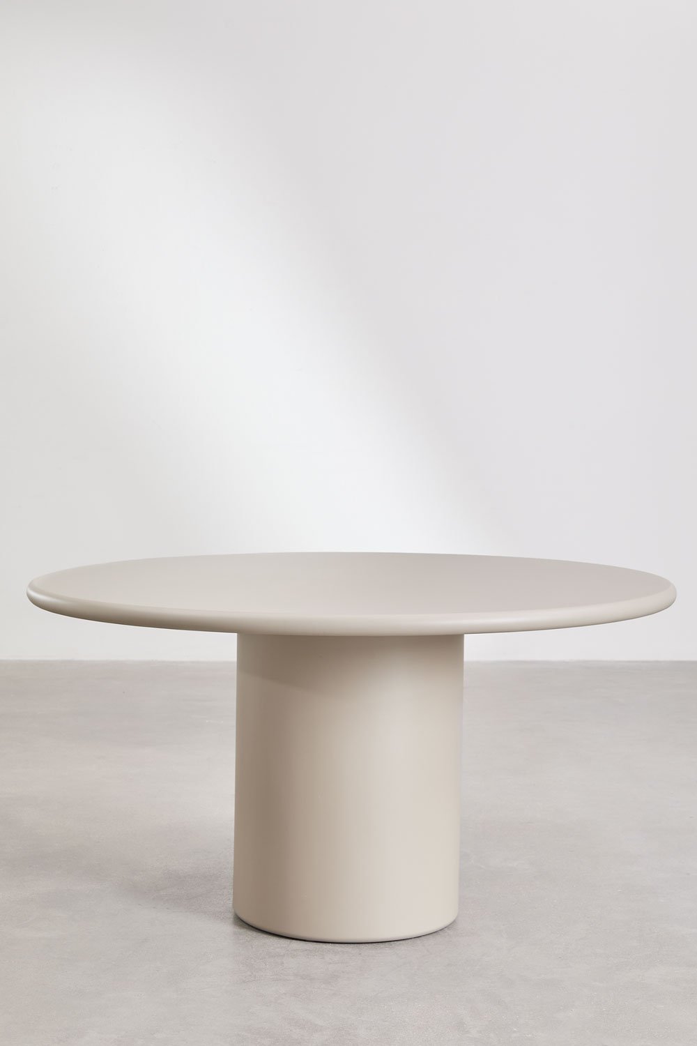 Table à manger ronde en MDF Rodeo, image de la galerie 1