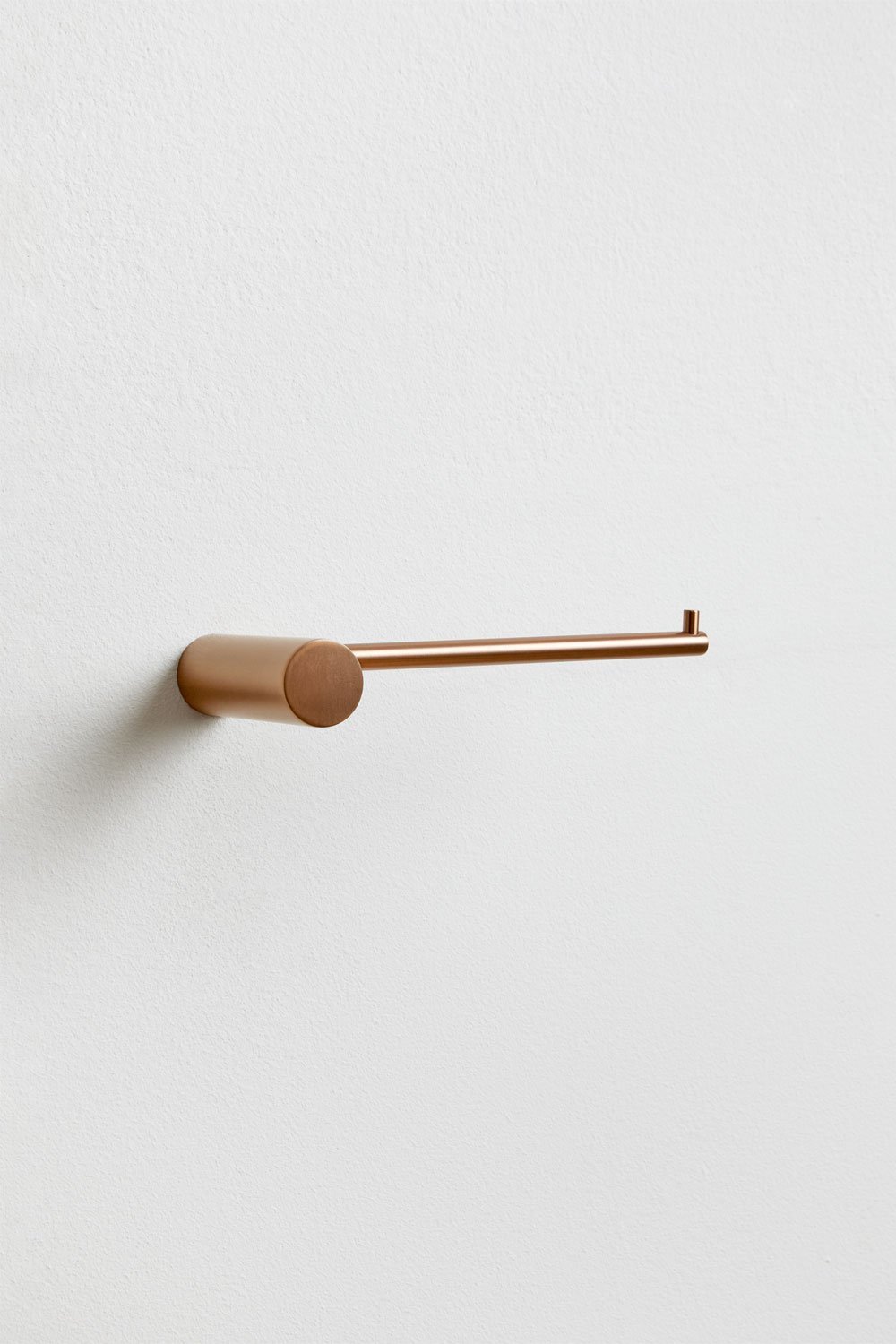 Porte-rouleau pour salle de bain en acier inoxydable Devon, image de la galerie 1