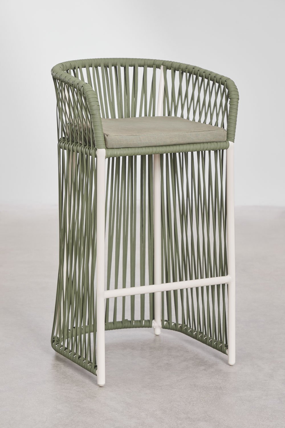 Lot de 4 tabourets hauts de jardin Sophie , image de la galerie 1