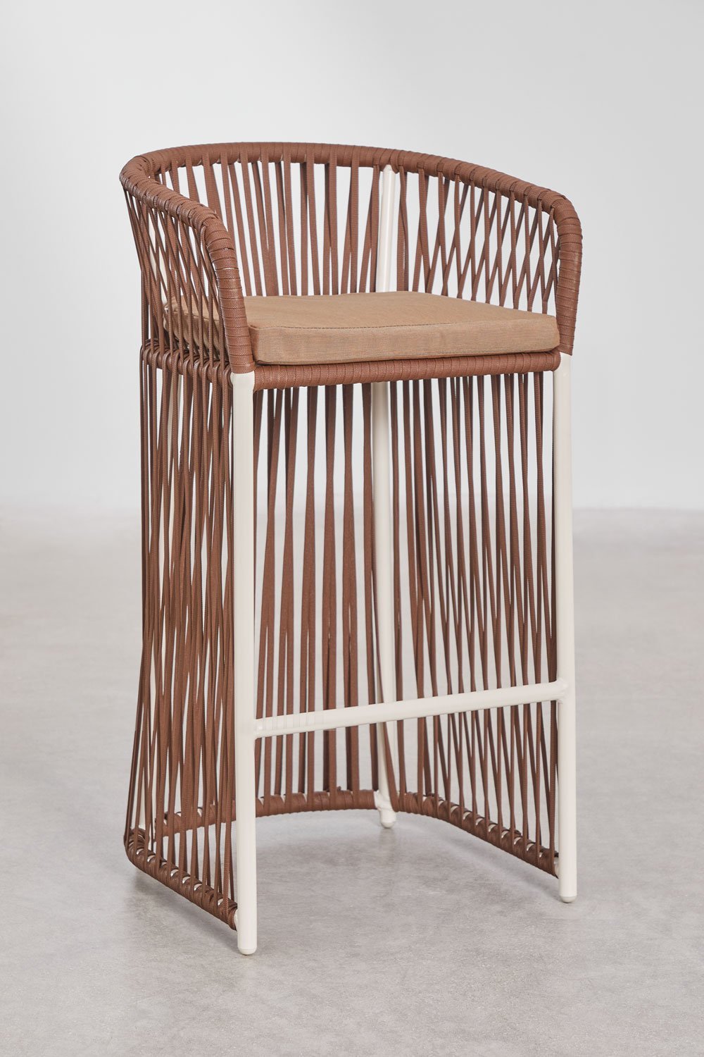 Lot de 4 tabourets hauts de jardin Sophie , image de la galerie 2