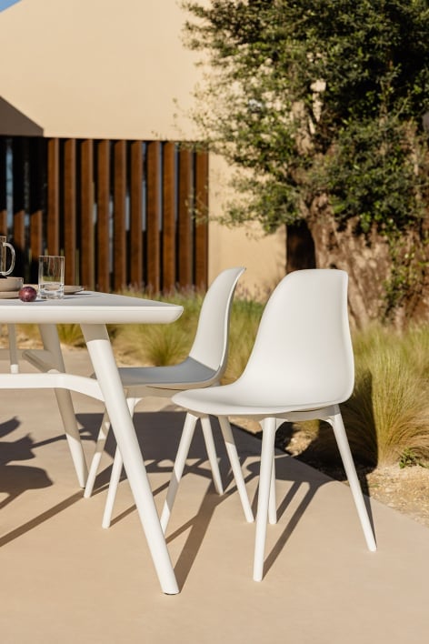 Chaise de jardin en polypropylène scandinave