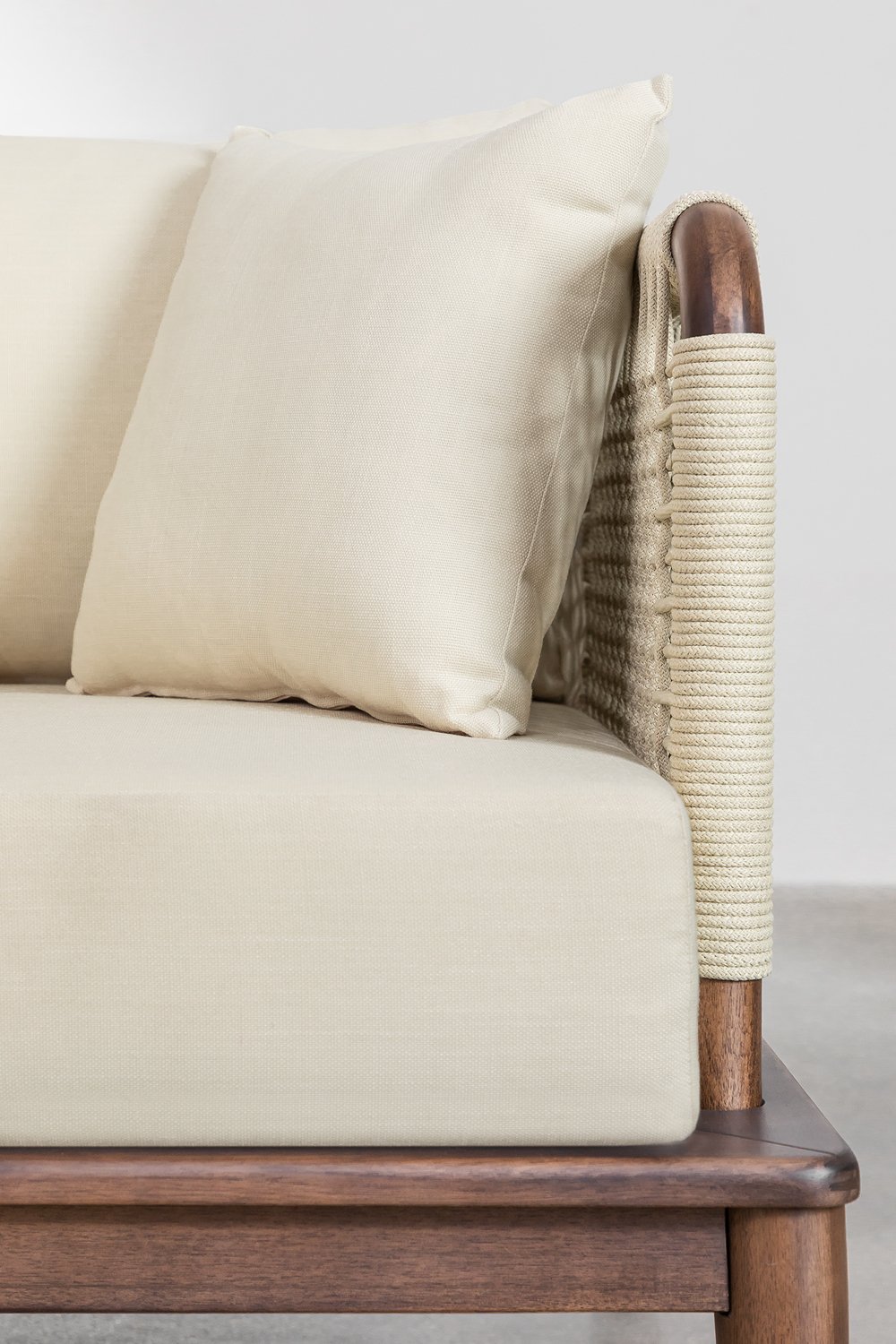 Pack de 2 fauteuils en acacia Giulia, image de la galerie 5