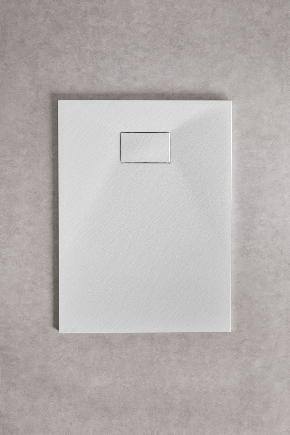 Receveur de douche rectangulaire en résine SMC antidérapant et extra-plat Soho, image de la galerie 1