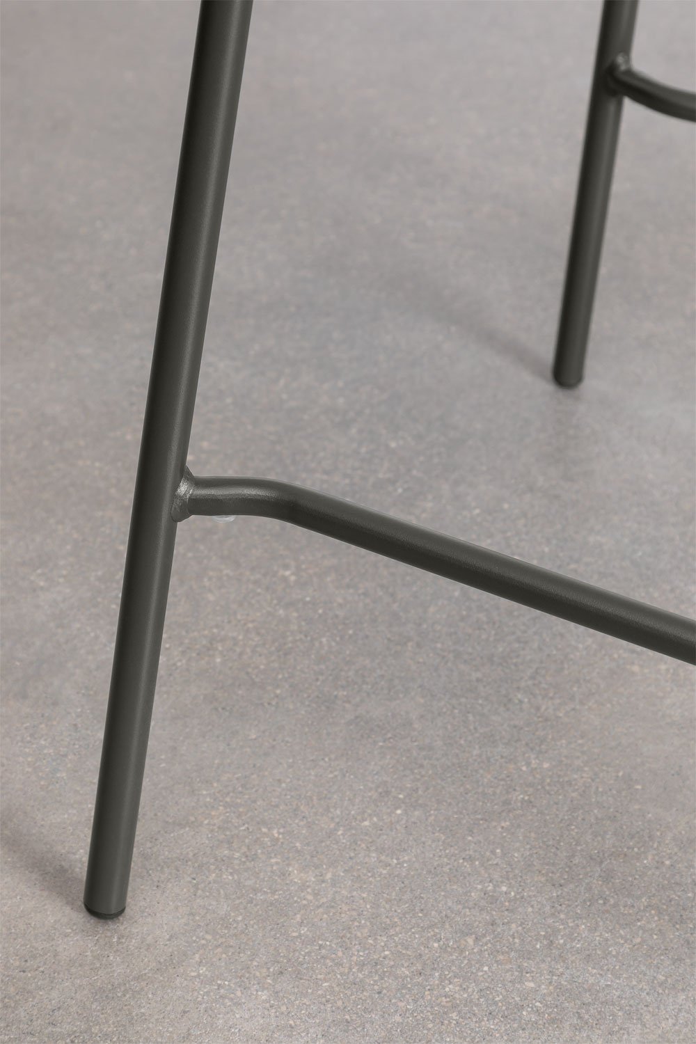 Lot de 2 tabourets de jardin hauts empilables Elton, image de la galerie 5