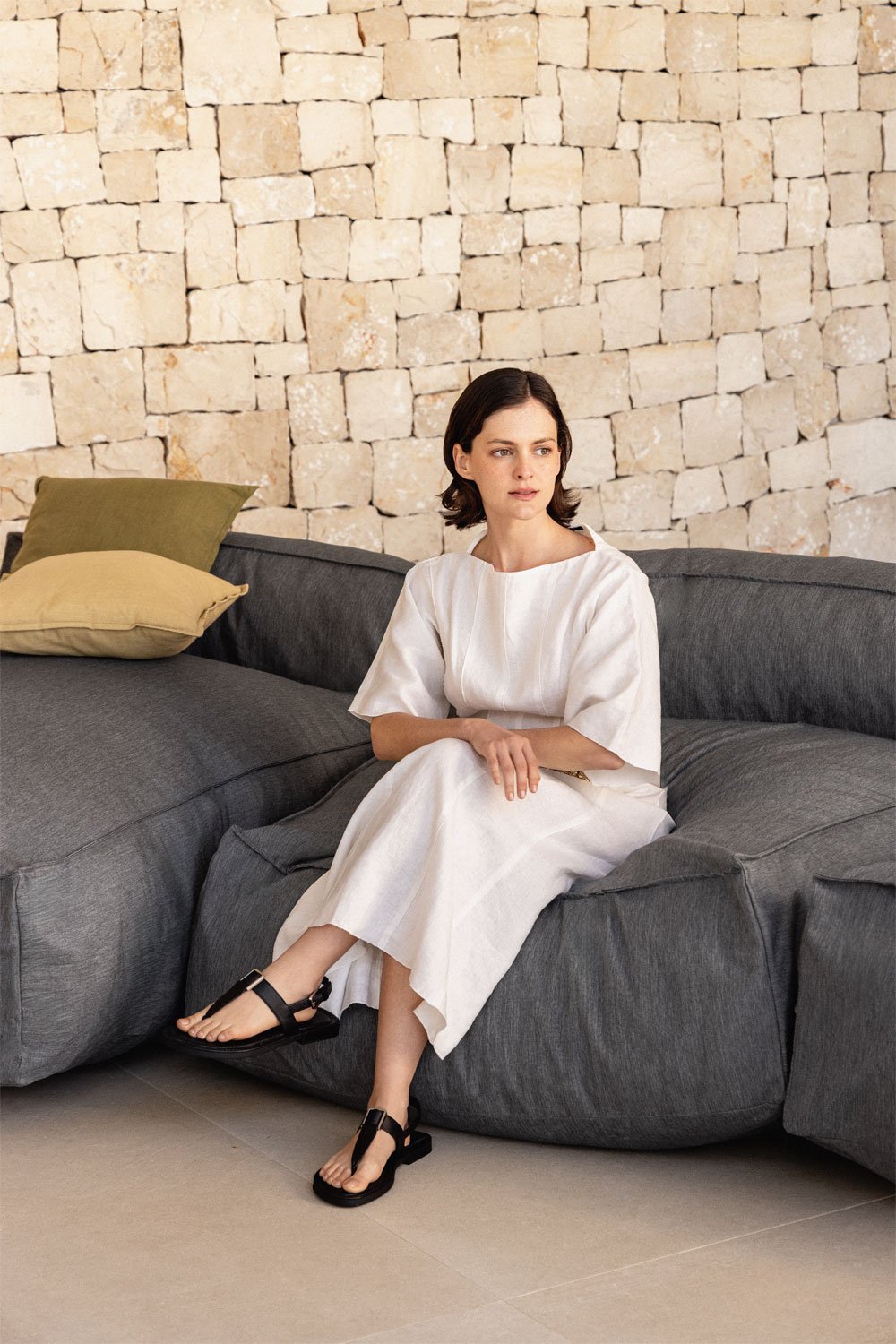 Fauteuil de jardin en tissu Dojans, image de la galerie 2