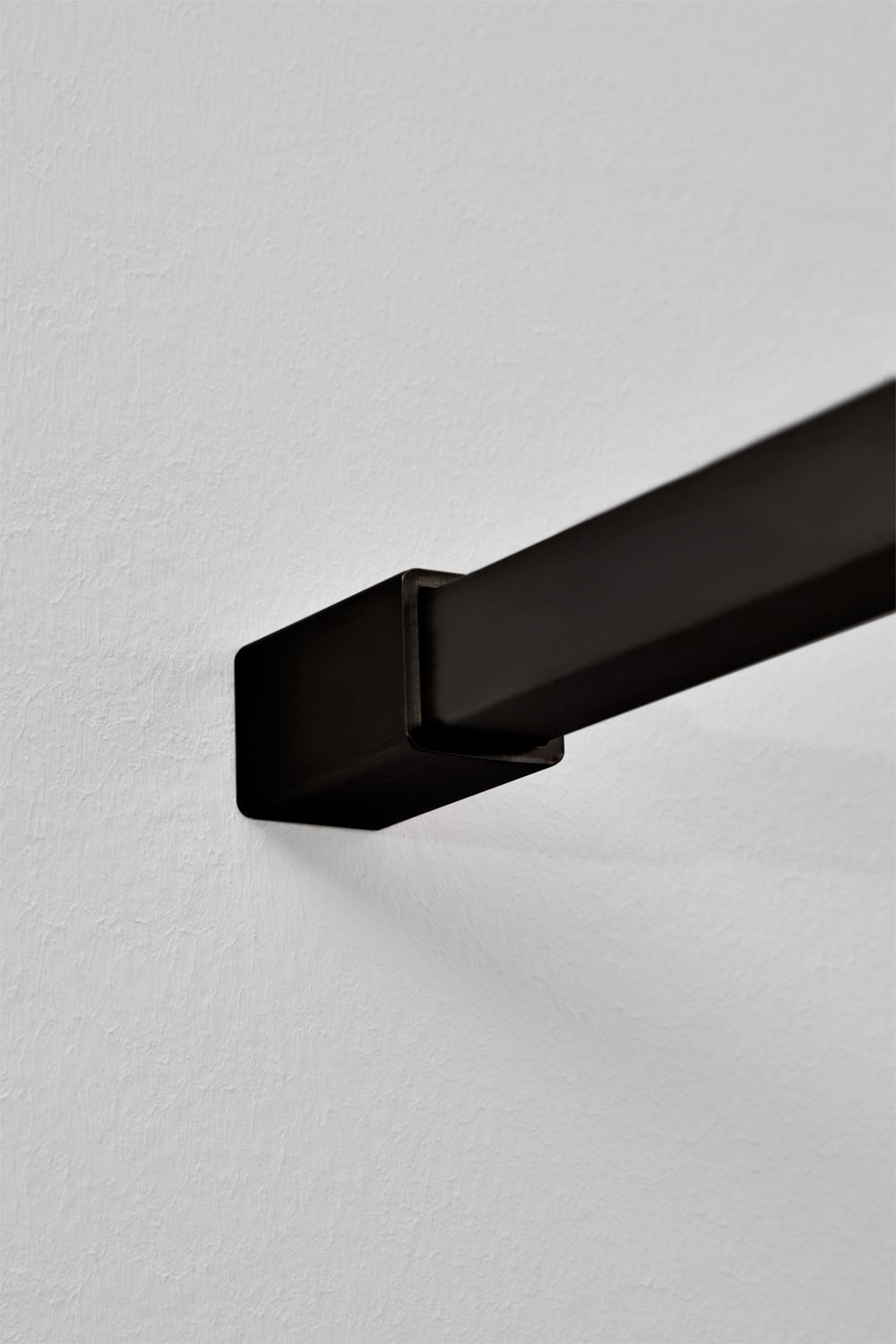 Paroi de douche fixe en verre trempé de 8 mm et aluminium Bristol, image de la galerie 5