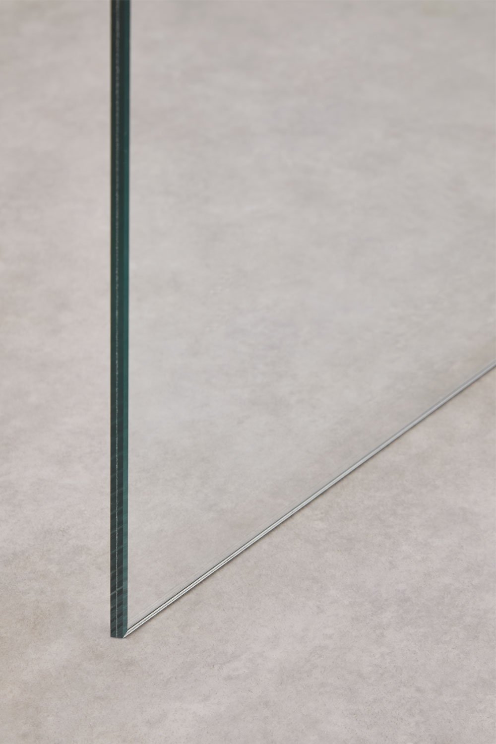 Paroi de douche fixe en verre trempé de 8 mm et aluminium Bristol, image de la galerie 8