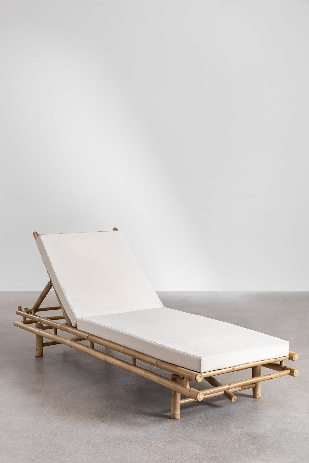 Chaise longue en bambou Gossy, image de la galerie 2